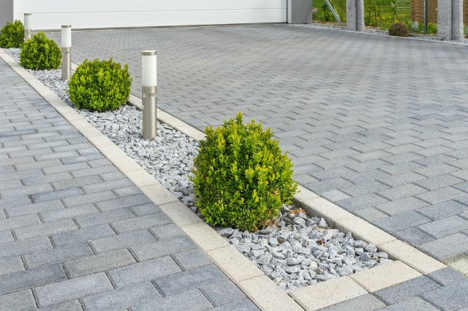 betonklinkers oprit aanleggen