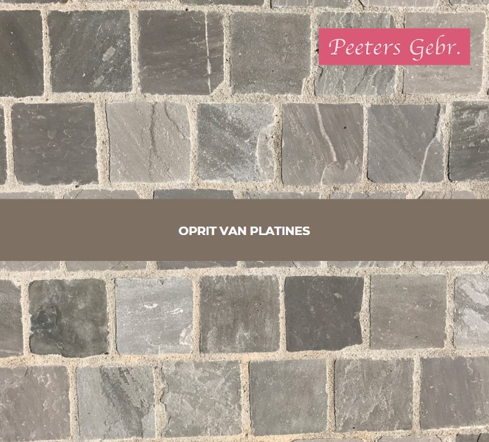 oprit van platines
