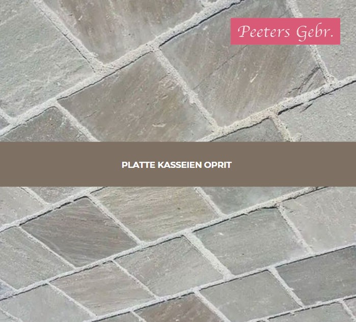 platte kasseien oprit